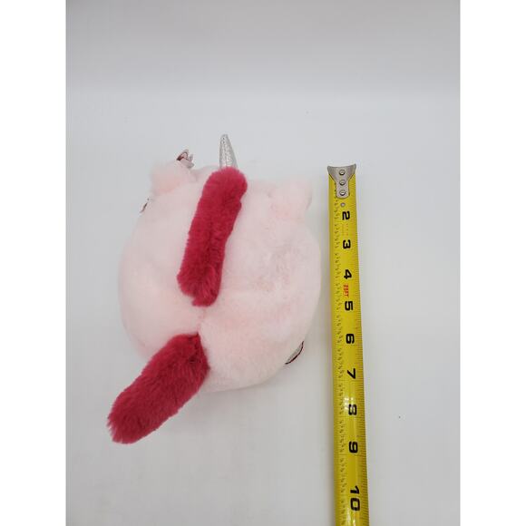 Reversable Plush - Angel and Devil Pig - 6" by Aurora - Picture 4 of 6